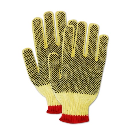 Magid CutMaster 93KVPR 100 Kevlar Gloves with Integrated ColorCoding  Cut Level 4, 12PK 93KVPR-7